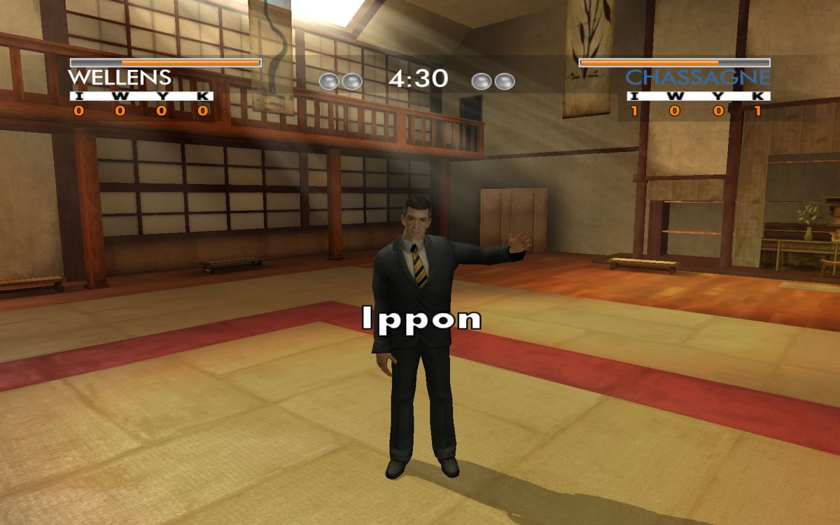 David Douillet Judo screenshot 5 for Playstation 2